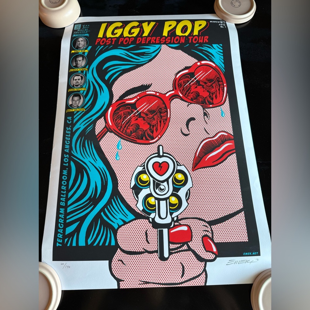 Iggy Pop Post Pop Depression Tour - Picture 4 of 4